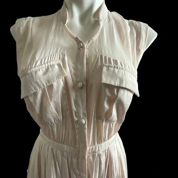 Moulinette Soeurs Quite Blush Pink Dress - Picture 4 of 16